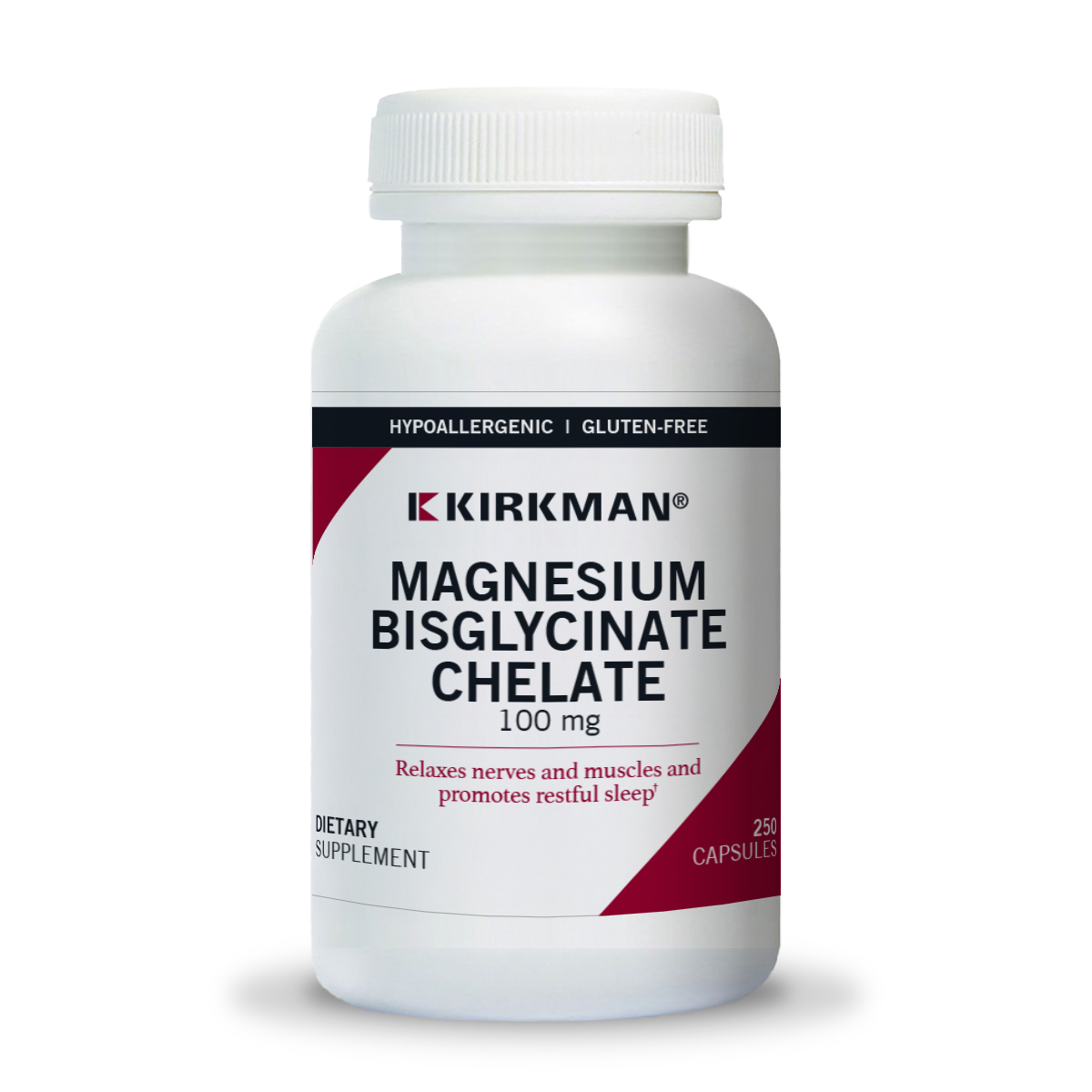 Magnesium Bisglycinate Chelate 100mg 250ct