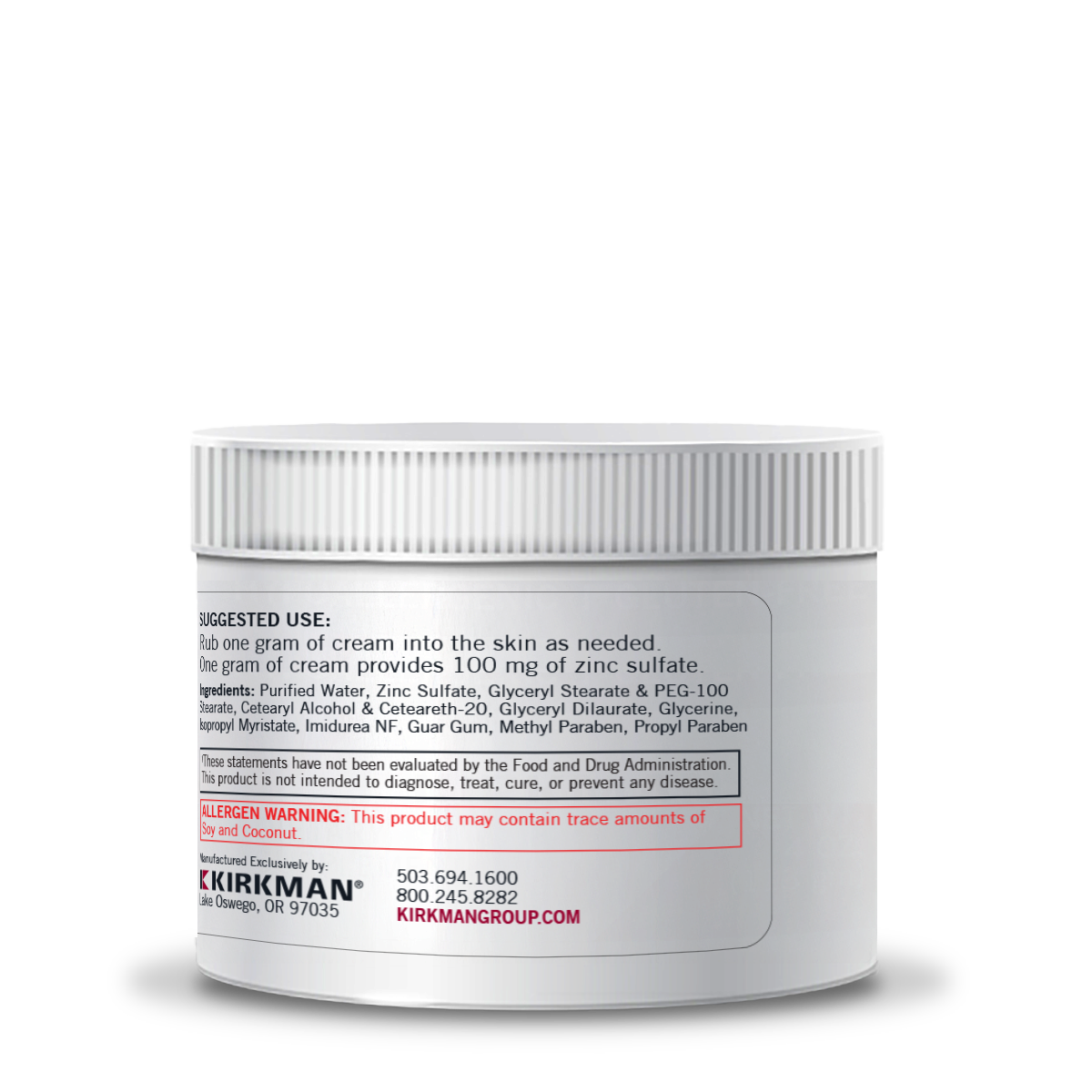 Zinc Sulfate Cream