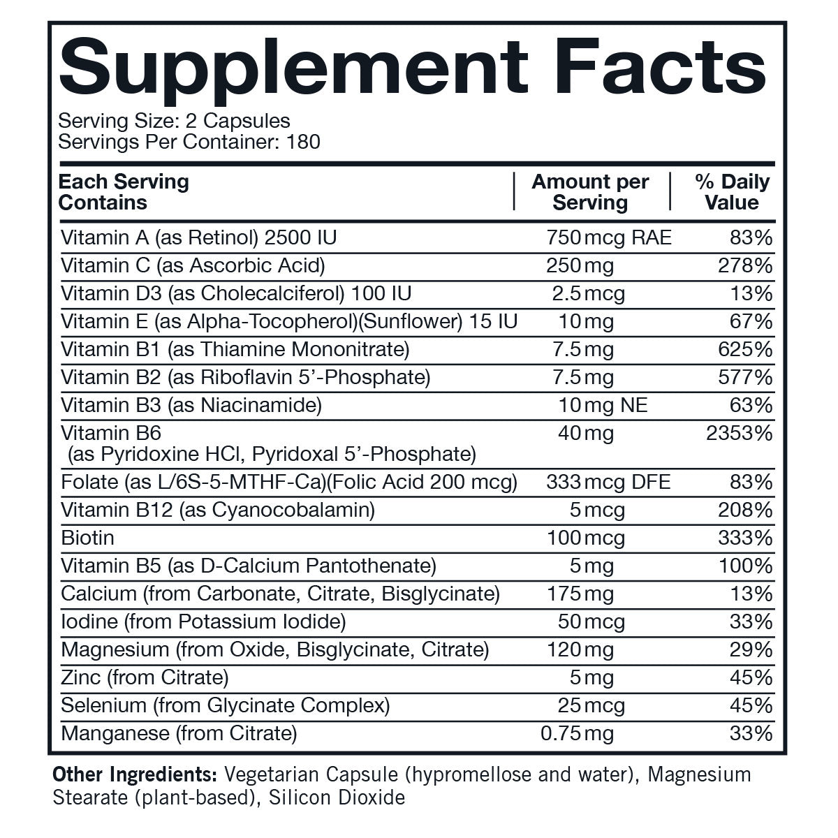 Super Nu-Thera® with P-5-P - Hypoallergenic