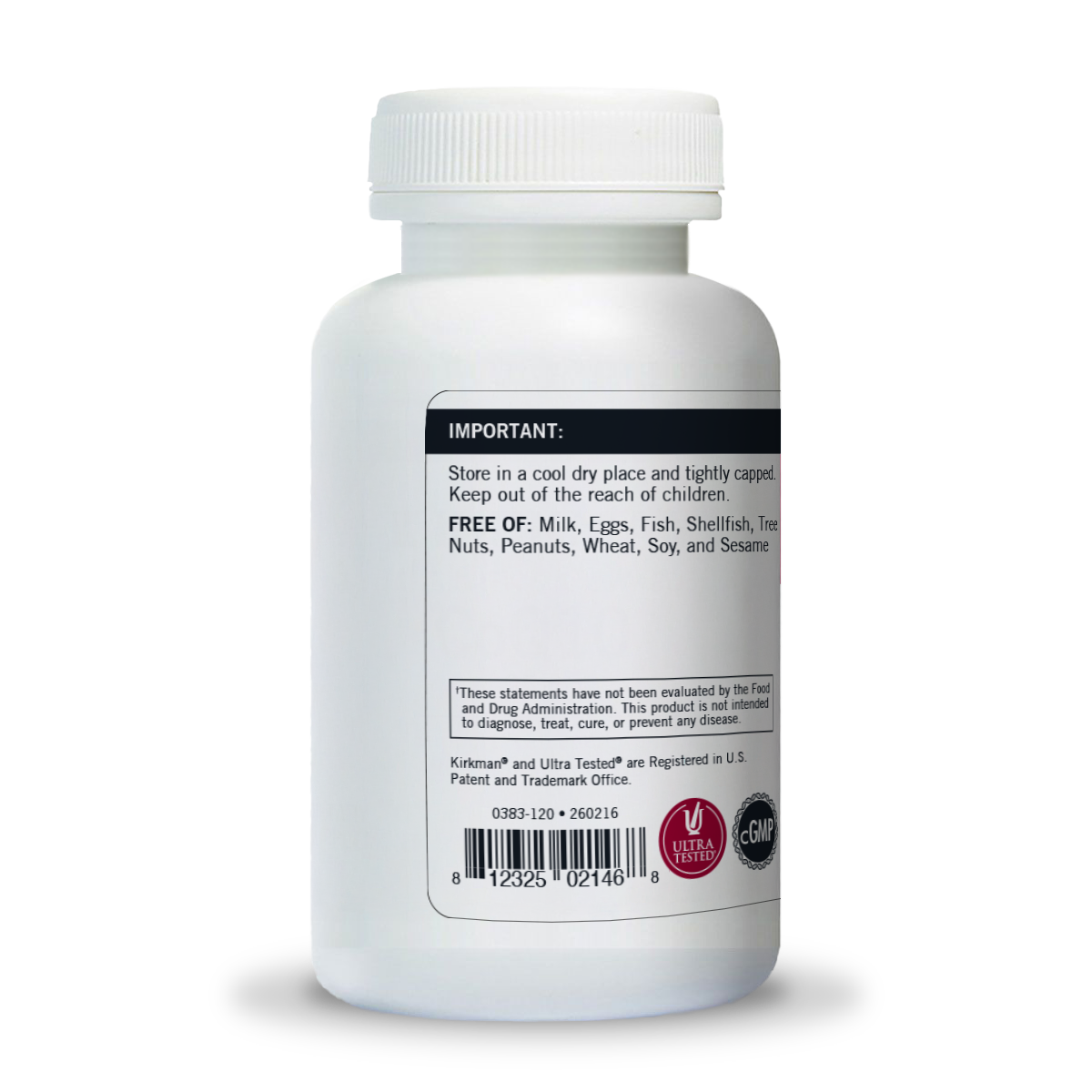 DMG (Dimethylglycine) 300 mg - Hypoallergenic - 120