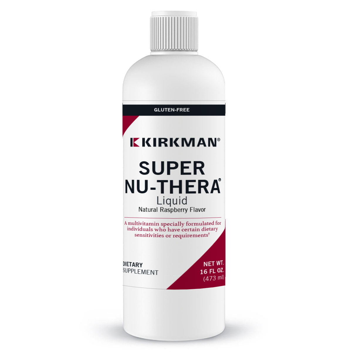 Super Nu-Thera Liquid 16oz Natural Raspberry