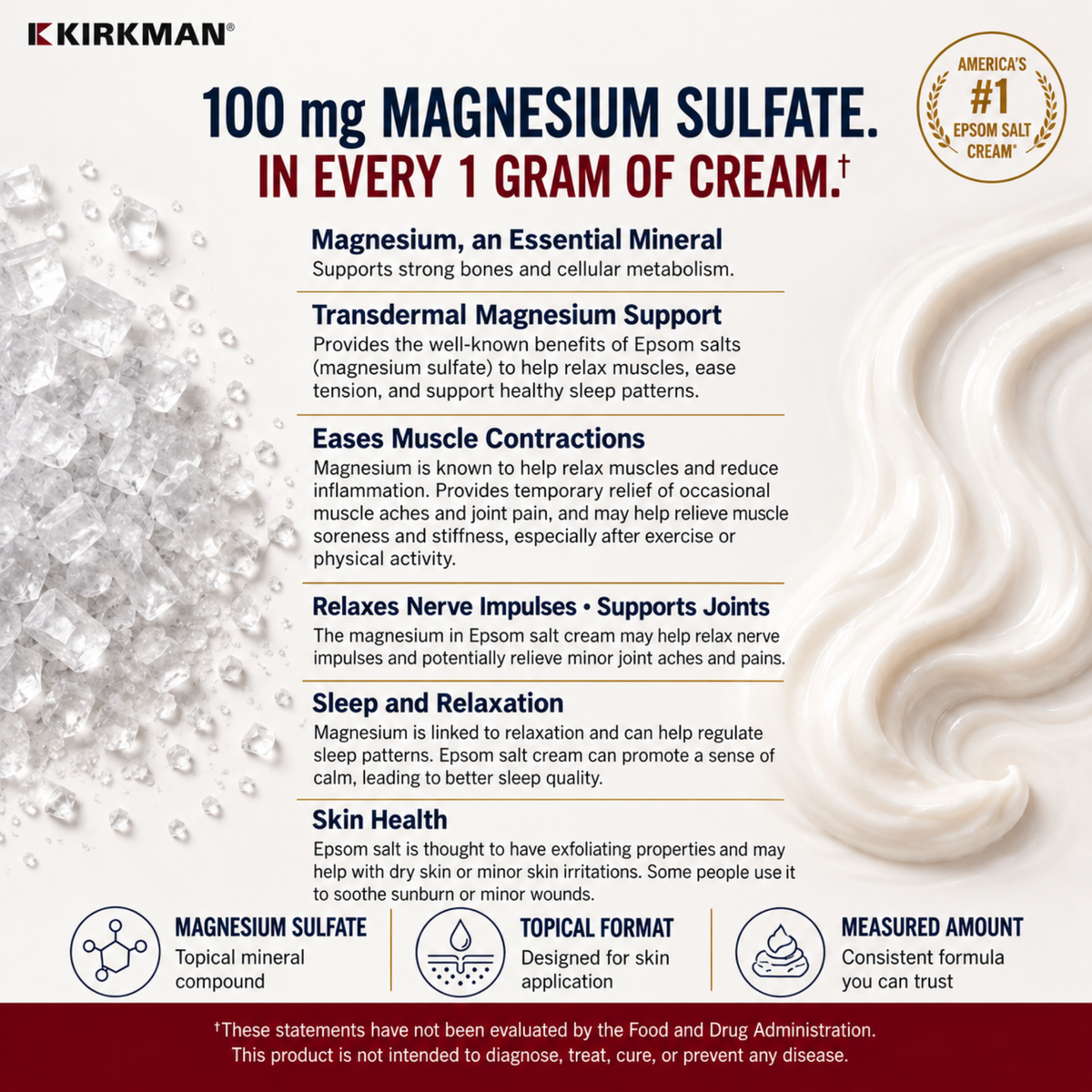 Kirkman's Original Epsom Salt Cream™
