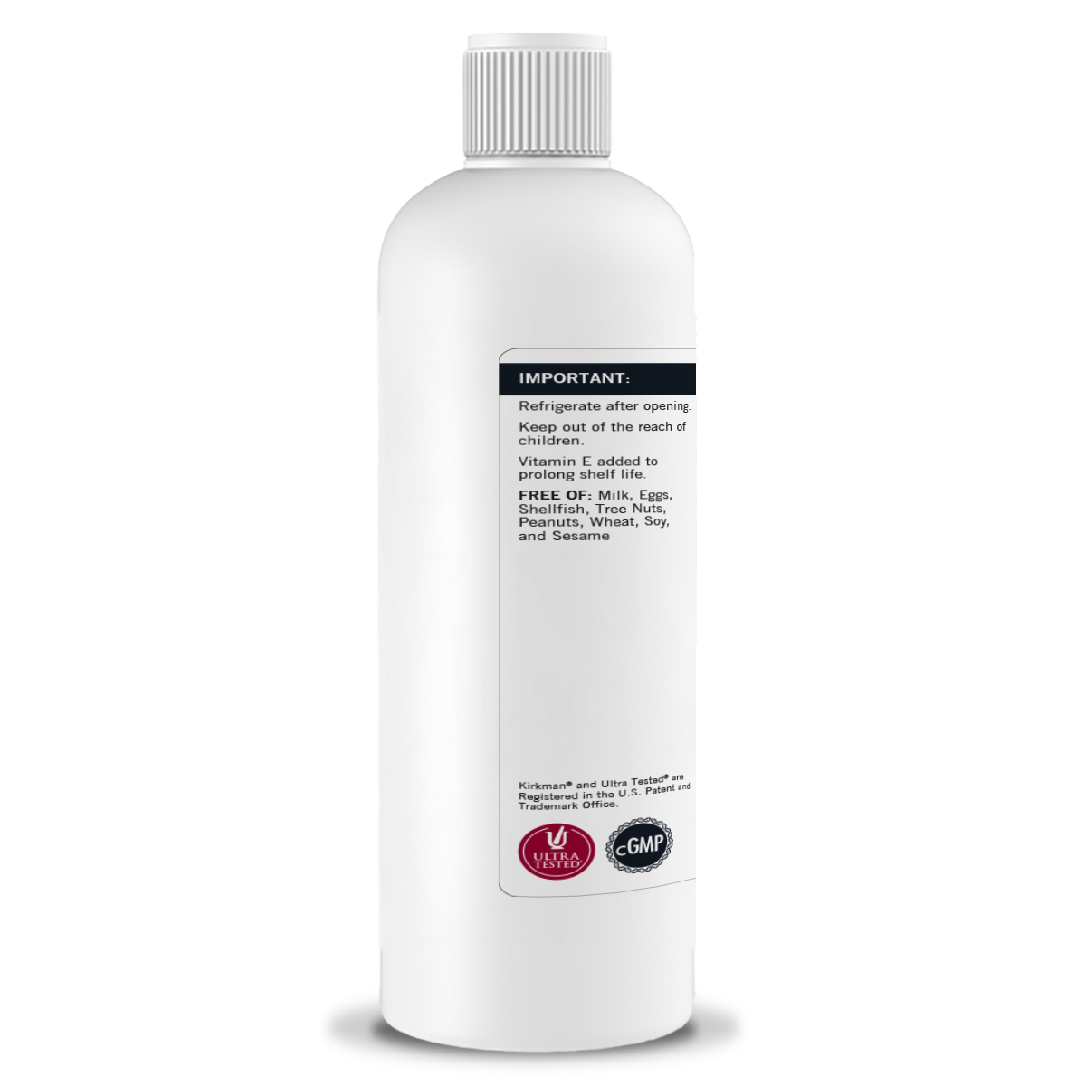 Cod Liver Oil Liquid - Unflavored
