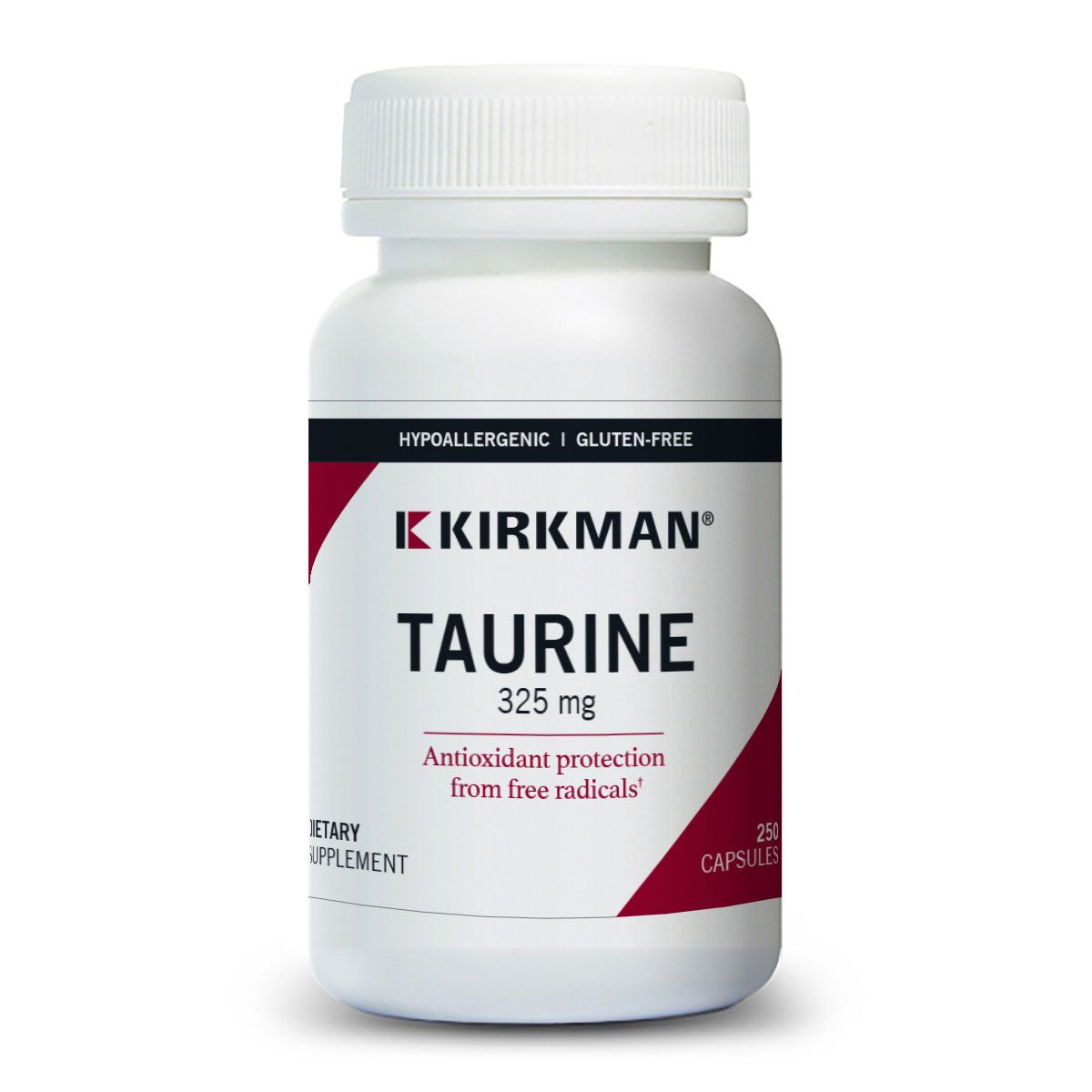 L-Taurine 325mg Hypo Capsules 250 ct