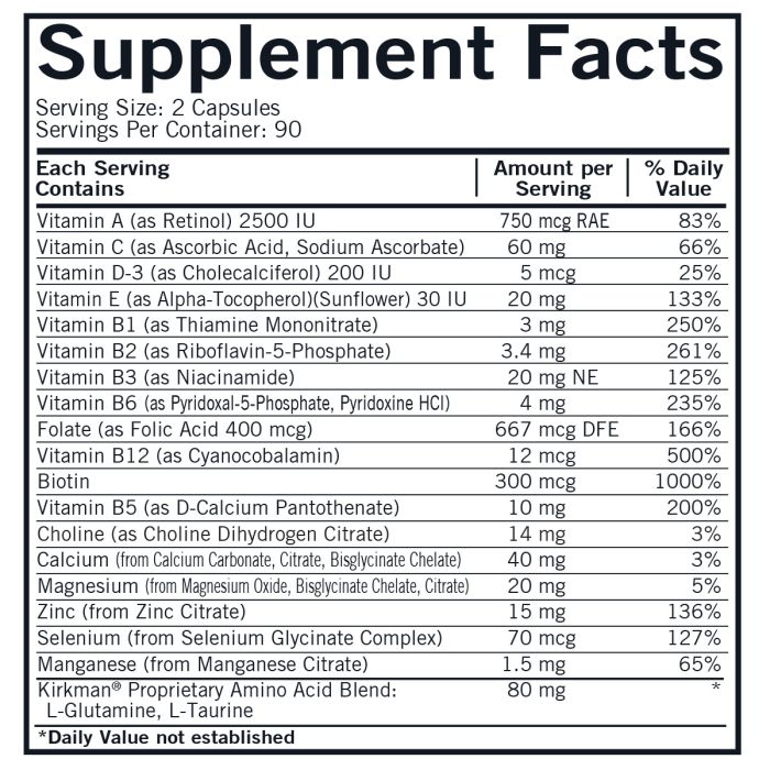 EveryDay™ Multivitamin - Hypoallergenic