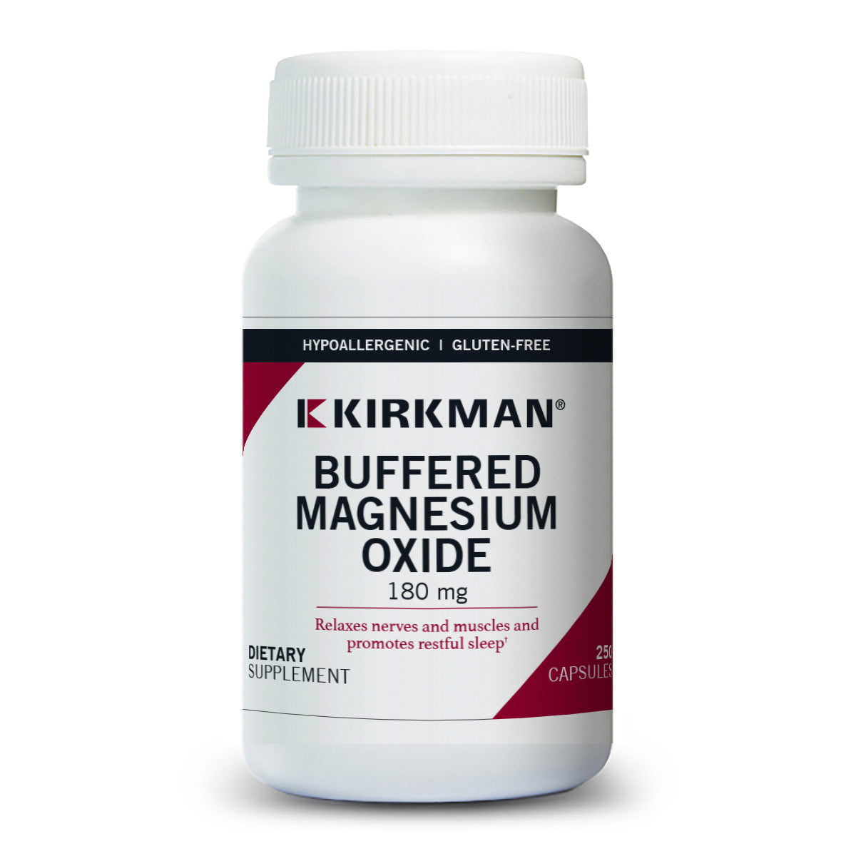 Buffered Magnesium Oxide 180 mg - Hypoallergenic