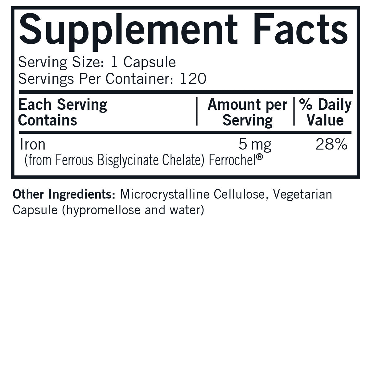Iron Ferrochel® 5mg
