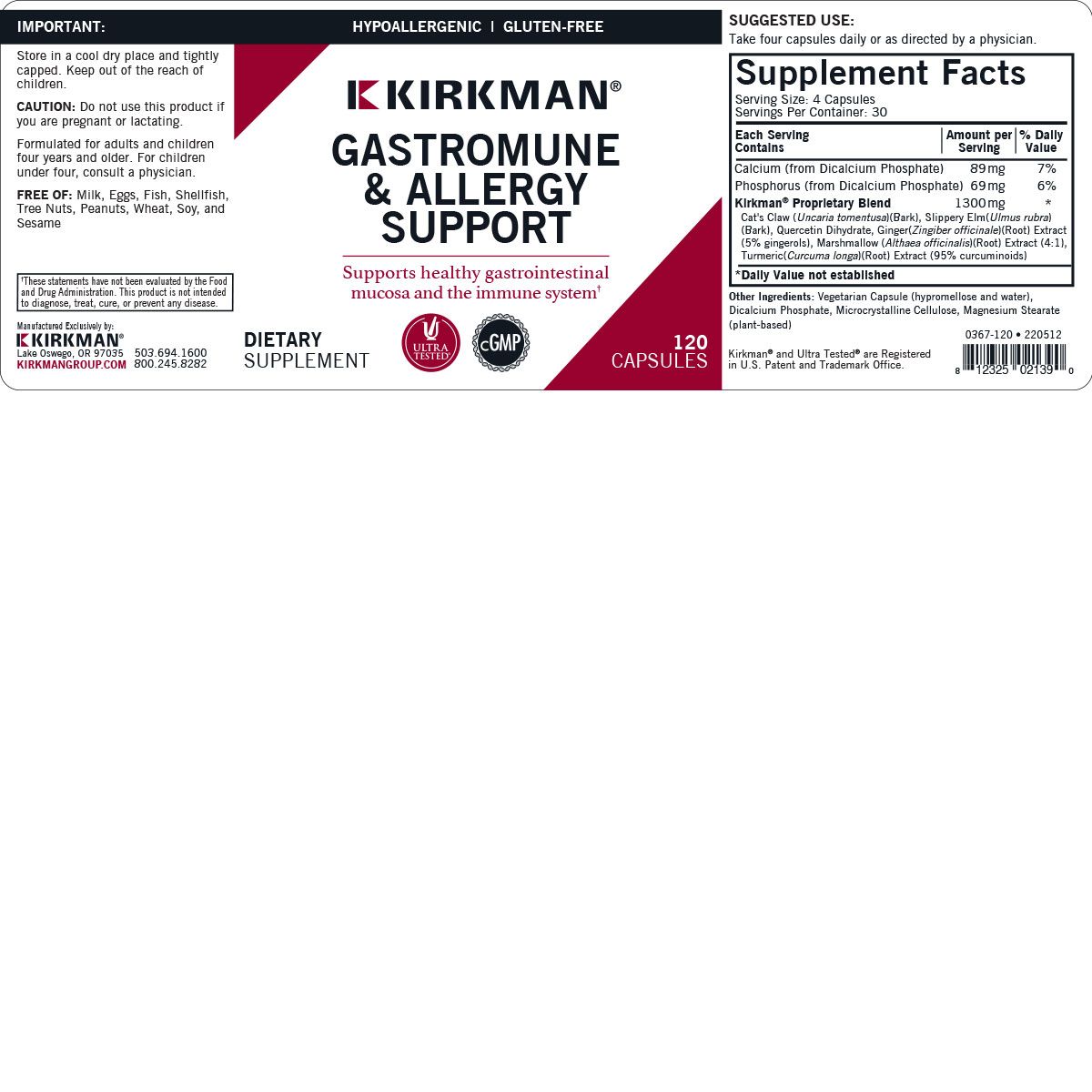Gastromune & Allergy Support