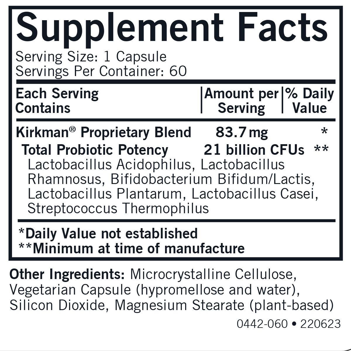 Pro-Bio Gold™ - Hypoallergenic 60 ct