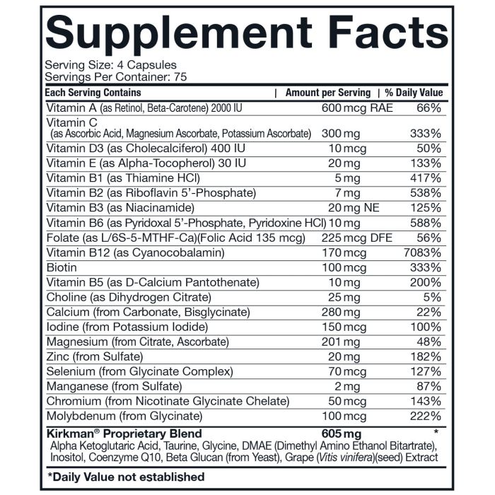 Spectrum Complete™ II Multivitamin with Metabolic Cofactors - Hypoallergenic