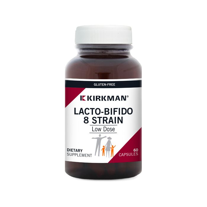 Lacto/Bifido 8-Strain Probiotic - Low Dose 12 Billion CFUs per Capsule