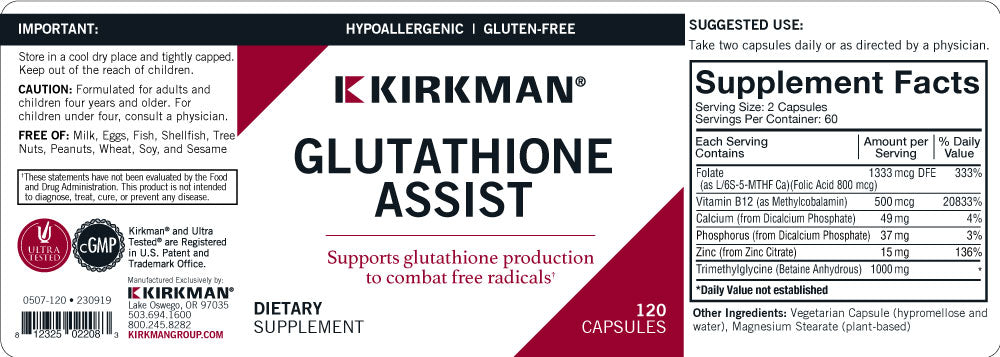 Glutathione Assist Capsules