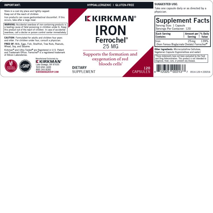 Iron Ferrochel® 25mg