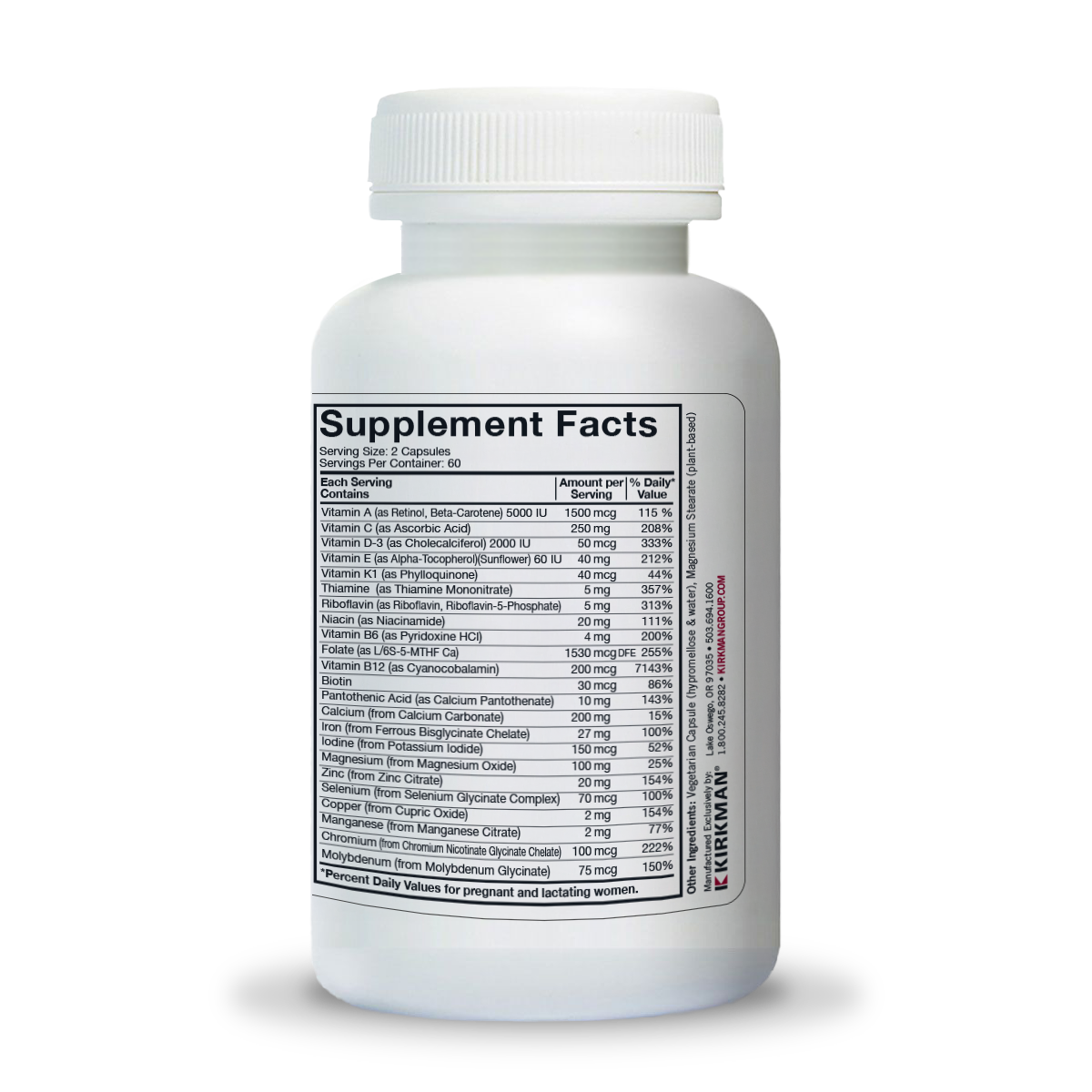 Prenatal Advanced Care Vitamins & Minerals with 5-MTHF