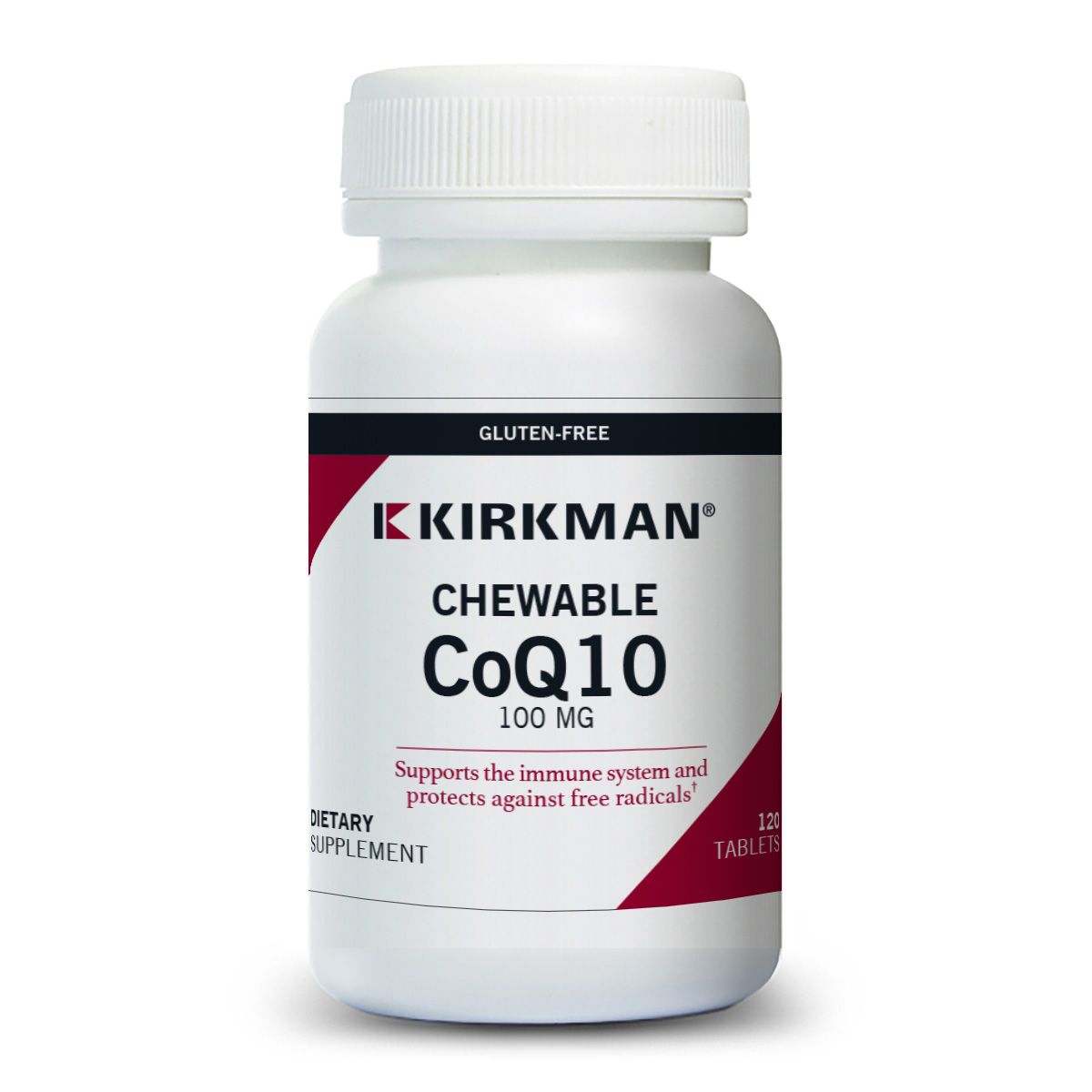 Coenzyme Q10 (CoQ10) 100 mg Chewable Tablets (with Stevia)