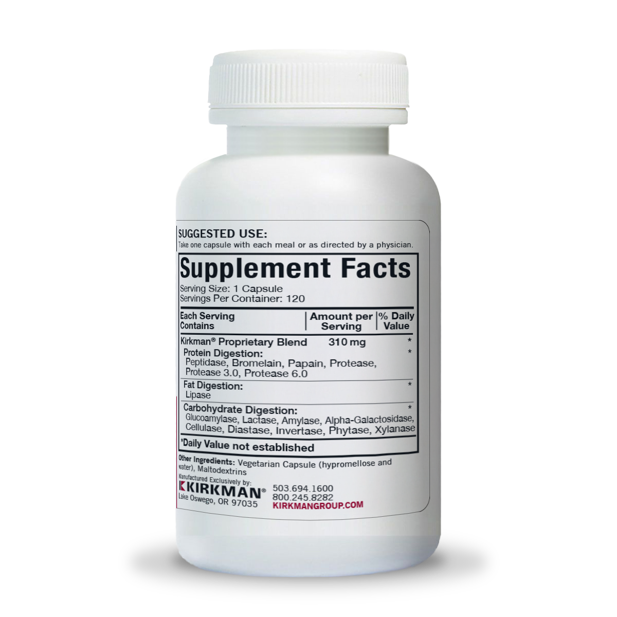 Enzyme Complete with DPP-IV™ 120 count