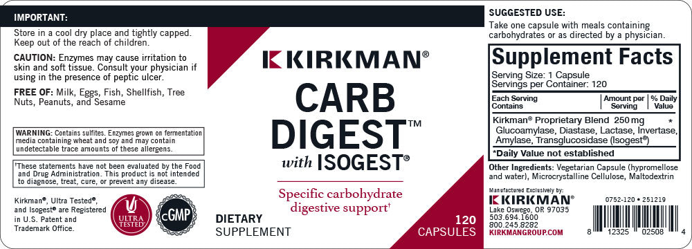 Carb Digest™ with Isogest®