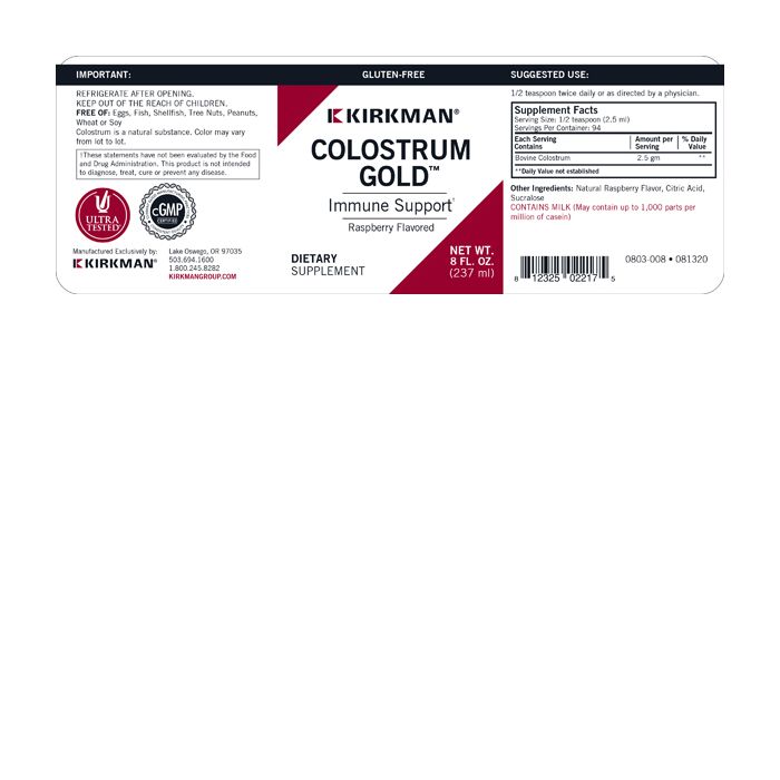 Colostrum Gold™ Immune Support - Flavored
