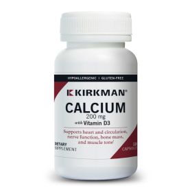 Calcium 200 mg with Vitamin D3 - Hypoallergenic