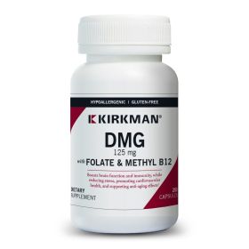 DMG 125 mg with Folate and Methyl B12 - Hypoallergenic