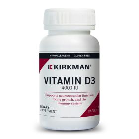Vitamin D3 4000 IU - Hypoallergenic