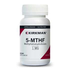 Kirkman 5-MTHF ([6S]-5-Methyltetrahydrofolate) 1 mg - Hypoallergenic